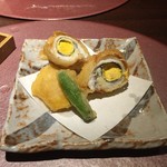 鯛めしや はなび - 穴子鳴門揚げ