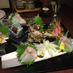 鯛めしや はなび - 造り5種盛り