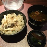 鯛めしや はなび - 鯛めしと赤だし