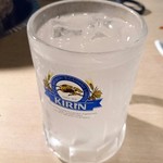 一升びん - レモン酎ハイ３８０円