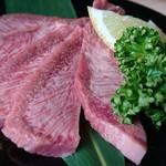 一升びん - 松阪牛上タン①