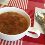 ドゥカティ - スープはミネストローネ