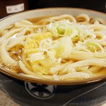 直白 - かけうどん　大盛　22016.7