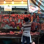 生記粥店 - 全然関係ないけど、香港のお肉屋さん（露店）