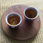 串鶴 - サービスで提供されたばんばん茶。芳ばしくて旨い！