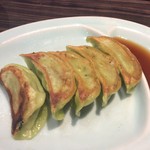 浦咲ラーメン駅前 - 『コラーゲン餃子』390円