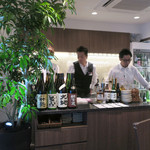 恵比寿 箸庵 - サービス・カウンター