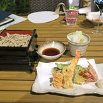 恵比寿 箸庵 - 十割そばで天せいろ