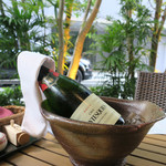 恵比寿 箸庵 - テラスで CAVA〜♬