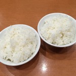 さっぽろ純連 - ライス、120円です。