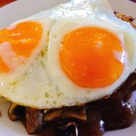 Eggs 'n Things - 何がハワイアンなのかは不明ですがハワイで一度は食べたかったロコ・モコ様♡