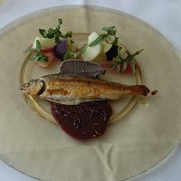 リストランテ ペガソ - 鮎のコンフィとそのパテ鎌倉野菜と