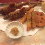 割烹 やました - 10.10.15鮎フライ