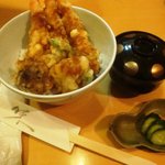 慶喜 - ランチ天たれの天丼