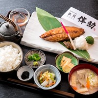 さば干物定食