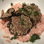 ワインレストラン ドミナス - 赤ワインリゾット・トリュフ乗せ