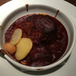 ワインレストラン ドミナス - フォアグラ包みハンバーグ・赤ワインソース