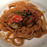 ワインレストラン ドミナス - オマールのフェットチーネ・アメリケーヌソース