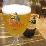 トラットリア ダ コヴィーノ - モレッティ　￥700