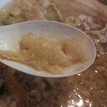 らー麺 たまや零式 - ニボシ背脂ソバ680円大盛150円増／平成28年7月