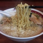 ニボシ背脂ソバ680円大盛150円増／平成28年7月