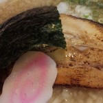 らー麺 たまや零式 - ニボシ背脂ソバ680円大盛150円増／平成28年7月