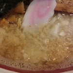 らー麺 たまや零式 - ニボシ背脂ソバ680円大盛150円増／平成28年7月