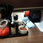 豚骨食堂 - カウンター／平成28年7月