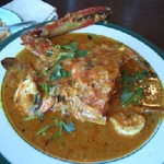 スパイス・ツリー - 渡り蟹と海老とココナッツのカレー　セットで￥１６００