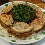 火星カレー - 鴨カレー＋ほうれん草