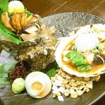 KAKIYA シェル＆シュリンプ - 特大‼活さざえ￥２３００