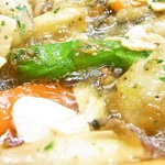 KAKIYA シェル＆シュリンプ - ぐつぐつ♪　彩りも良いですね♪