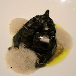 フロリレージュ - なすとフォアグラの前菜（自分）