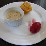 カレー風味 すずき - デザート３点盛り合わせ