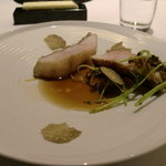 フロリレージュ - メインのハタのポワレ（妻）