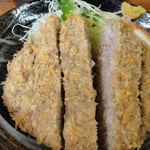 勝時 - ランチはご飯・味噌汁・香の物がついて￥750です。