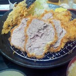 とんかつ 栄ちゃん - どろぶたひれかつ２３００円