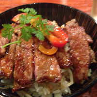 鉄板ダイニング 哲 - 1000円(サラダ・みそ汁付き)