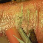 赤坂 ひかわ - 大きく肉厚な金目鯛の煮付
