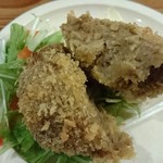 大衆酒場 ゑびす - 黒胡椒の効いたコロッケ120円！