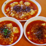 shisenryourihashoku - 麻婆豆腐三種花椒食べ比べセット