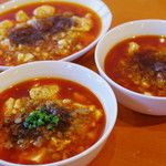 四川料理 巴蜀 - 麻婆豆腐三種花椒食べ比べセット