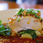 四川料理 巴蜀 - 巴蜀口水鶏断面図