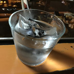 博多のおでん - 201608再訪 焼酎ロックね〜