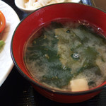 Fukuta Kohi - サービスランチ（お味噌汁）
