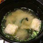 鮮菜家 - 味噌汁です