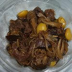 お惣菜のまつおか - 牛肉ときのこの甘辛煮
