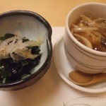 Umai Sushi Kan - 酢の物と茶碗蒸し