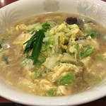 Hourai Shun Hanten - ランチラーメン。これで500円！