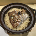 旬菜 おぐら家 - 鯛の炊き込みごはん